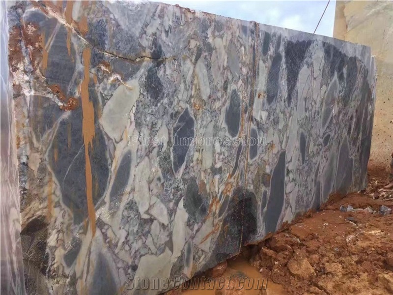 Royal Blue Marble Blocks/Dark Blue Marble/Black Blue Marble/Cloud Blue Marble for Wall & Floor Covering Tiles/Chinese Best Price Blue Marble/Own Quarry Marble Wholesale/China Blue Marble