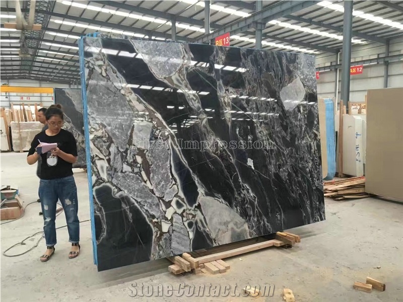Royal Blue Marble Blocks/Dark Blue Marble/Black Blue Marble/Cloud Blue Marble for Wall & Floor Covering Tiles/Chinese Best Price Blue Marble/Own Quarry Marble Wholesale/China Blue Marble