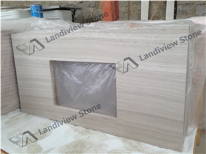 Driftwood Bath Tops, Driftwood Vanity Top, Haisa Bath Tops, Haisa Vanity Tops, Wooden White Tops, Wooden White Vanity Tops