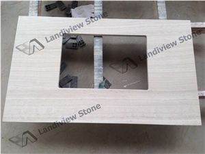 Driftwood Bath Tops, Driftwood Vanity Top, Haisa Bath Tops, Haisa Vanity Tops, Wooden White Tops, Wooden White Vanity Tops