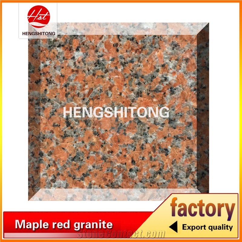 High Quality Polished Red Granite Slabs, Tiles