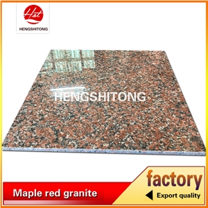 High Quality Polished Red Granite Slabs, Tiles