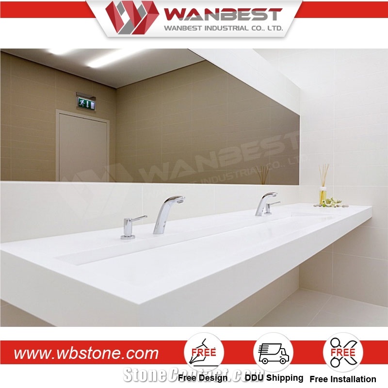 Best Selling Unique Design Colour Artificial Stone Wash Basin Fast Delivery