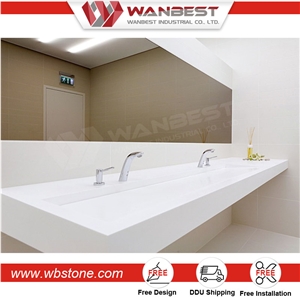 Best Selling Unique Design Colour Artificial Stone Wash Basin Fast Delivery