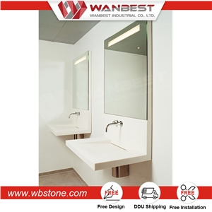 Best Selling Unique Design Colour Artificial Stone Wash Basin Fast Delivery