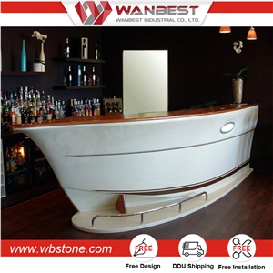 Elegant Artificial Stone Kitchen Countertop Home Boat Bar Counter Top