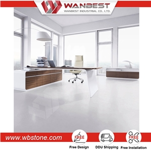 Office Desk with Factory Price Marble Stone Office Furniture Desk