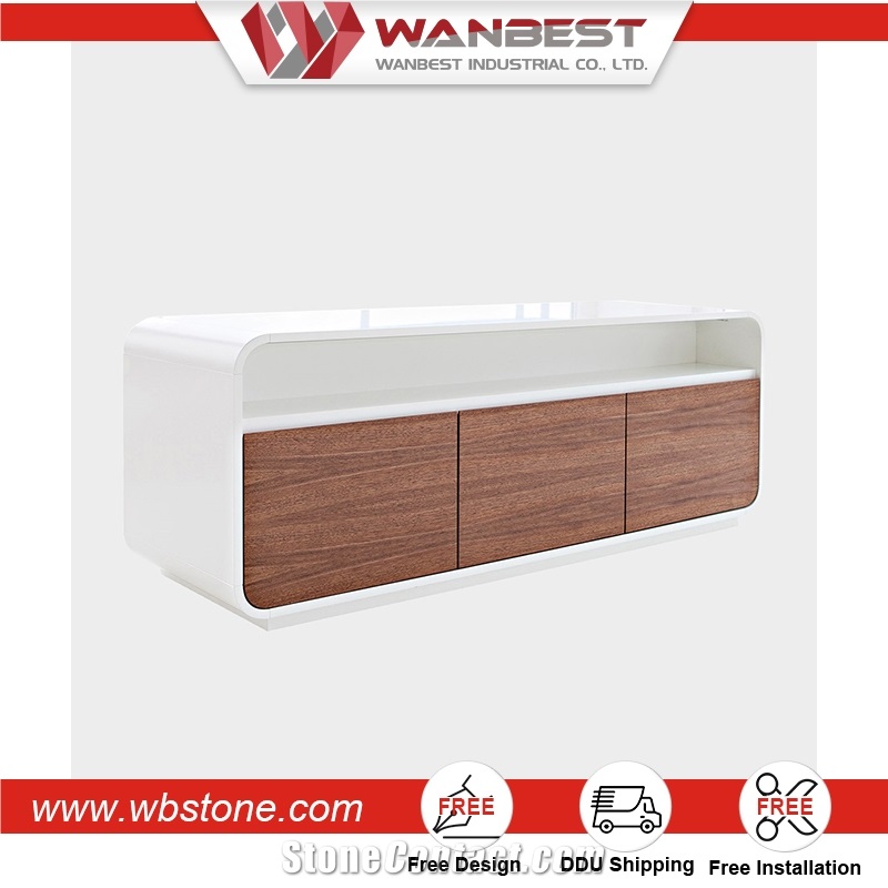 Office Desk with Factory Price Marble Stone Office Furniture Desk