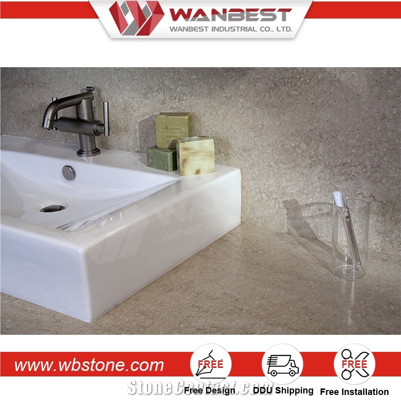 Rectangle Undermount Sink, Sinks with Tap Hole, Ceramic Wash Basin