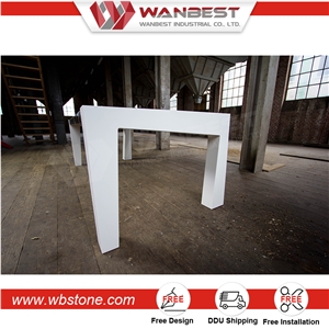 Rectangle Wooden Dining Table Long Design American Style
