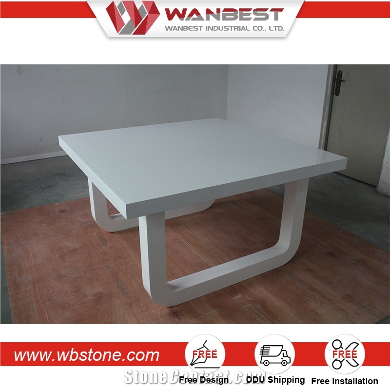 Rectangle Wooden Dining Table Long Design American Style