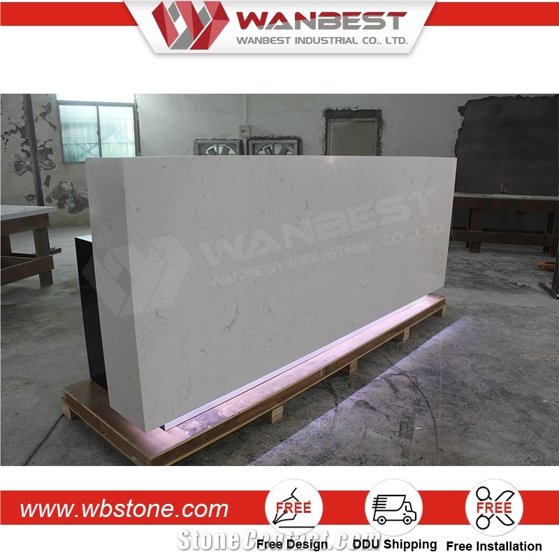 Straight Reception Desk Factory Made 2017