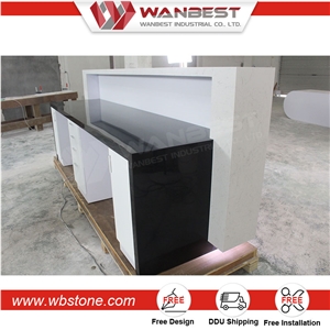 Straight Reception Desk Factory Made 2017