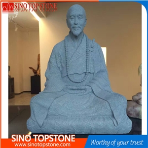 G603 Grey Granite Master Hongyi Figure Carving