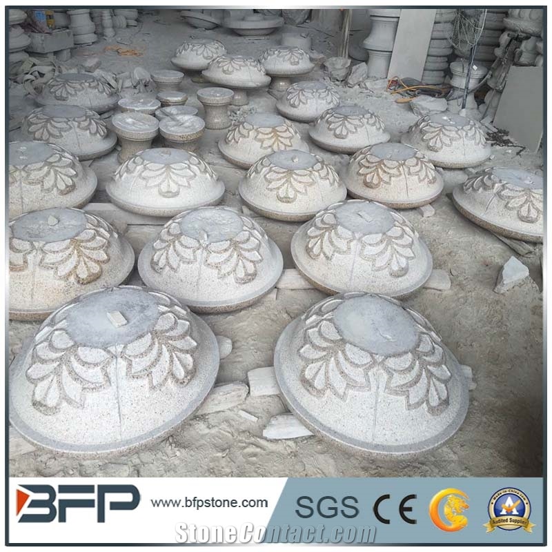G603 Granite Flower Pot, Supply Different Styles Of Natural Stone Flower Pot, G693 Grey Granite Flower Pots
