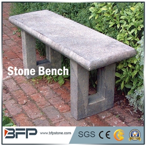 G654 Bench Chair, Granite & Stone Benches, G654 Black Granite Benches