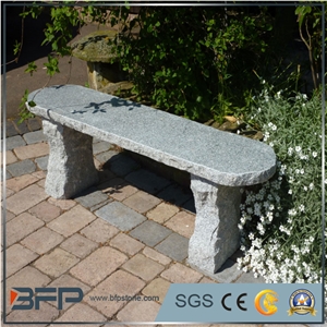 G654 Bench Chair, Granite & Stone Benches, G654 Black Granite Benches