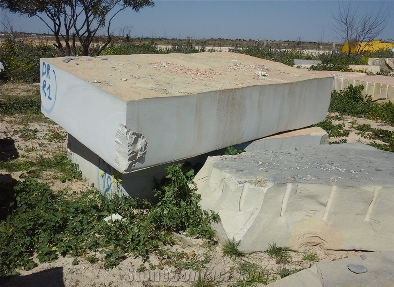 Gris Thala Grey Limestone Blocks, Tunisia Grey Limestone