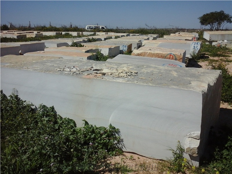 Gris Thala Grey Limestone Blocks, Tunisia Grey Limestone