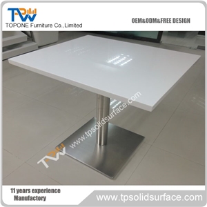 Corian Acrylic Solid Surface Modern Dinning Table White Artificial Marble Stone Table Tops Design Corian Acrylic Solid Surface Modern Dinning Table White Artificial Marble Stone Table Tops Design