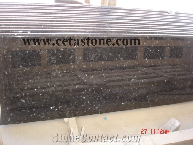 Granite Bar Countertop&Blue Pearl Countertop&Black Galaxy Island Top&Granite Kitchen Worktops