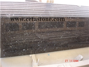 Granite Bar Countertop&Blue Pearl Countertop&Black Galaxy Island Top&Granite Kitchen Worktops
