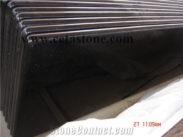 Granite Bar Countertop&Blue Pearl Countertop&Black Galaxy Island Top&Granite Kitchen Worktops