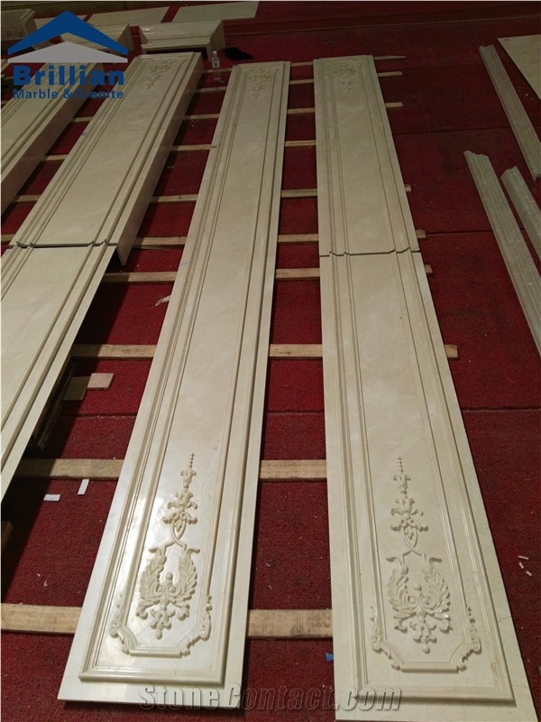 Cream Marfil Marble Wall Tile,Beige Marble Curved Wall Panel,Marble Arc Wall Tile,Arc Panel for Walling,Arc Shaped Slab,Arches Marble Slab