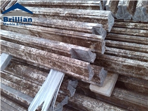 Emperador Light Marble Mouldings/Brown Marble Border Lines/Empero Light Marble Skirtings/Turkey Brown Marble Trim/Polished Ogee Marble Moldings/Light Emperador Marble, Emperador Claro Marmol Border
