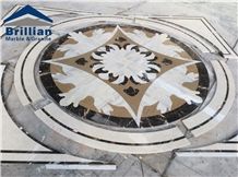 Eurasian Veined Marble Waterjet Medallions,Eurasian Wooden Marble Tiles,Eurasian Wood Grain Marble Laminated Tiles,Wood Marble Tiles,Wood Grain Royal Marble Tiles,Gray Marble Laminated Tiles,Medallion