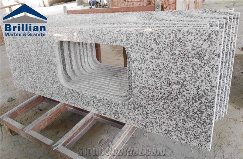 G439 Granite Vanity Tops,Polished Granite Bathroom Copuntertops,Engineered Stone Bathroom Countertops,Grey Granite Vanity Tops,Cheap Granite Vanity Tops,Granite Bath Top