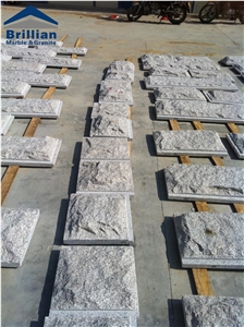 G603 Granite Mushroom Stone,Lowest Grey Wall Stones, Grey Granite Mushroom Stone,Granite Mushroom Cladding/Split Face Mushroom Stone,Exterior Wall Cladding Stone,Mushroom Wall