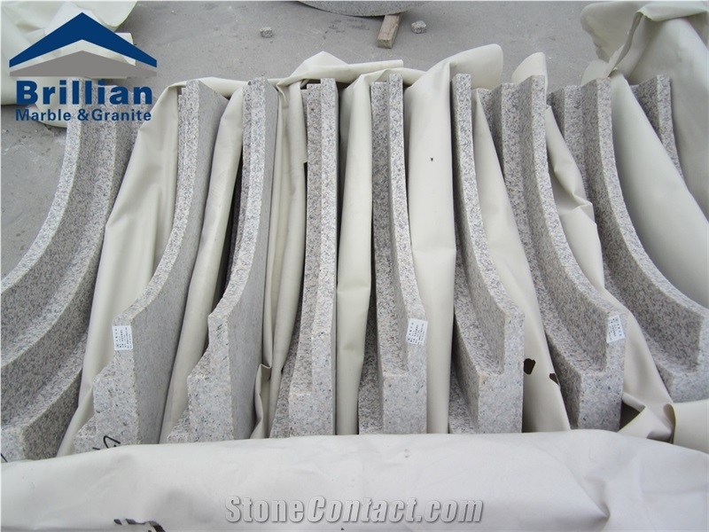 G657 Curved Border Line,Grey Granite Mouldings,Polished Granite Rope Moldings/Chinese Granite Skirtings/Granite Ogee Moldings/Curved Granite Skirtings,Curved Border Line,Granite Trim, Pencil Liners