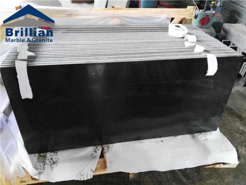 G684 Black Granite Slabs,Black Granite Polished Slabs,China Black Granite Slabs & Tiles,Fuding Hei Black Granite Slabs,2cm Black Granite Slabs,China Absolute Black Polished Slabs,Diamond Black Granite