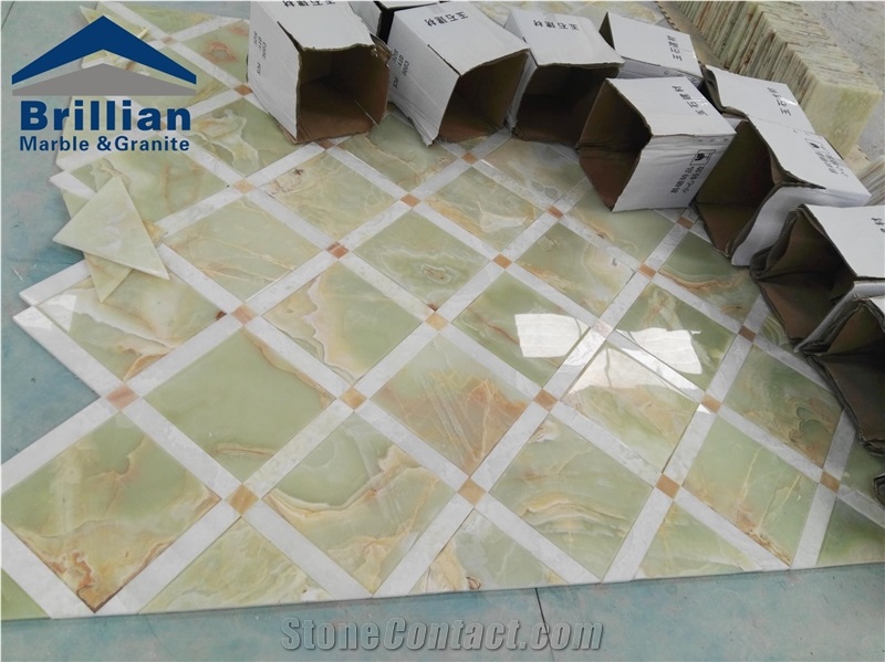 Green Onyx Wall Tile,Jade Green Onyx Wall Panel,Medium Green Onyx Tiles Tv Background Wall Tiles/Slabs,Laminated Stone Walling,