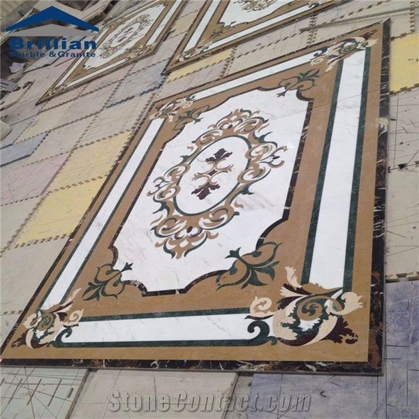 Marble Waterjet Medallion,Cnc Flower Marble Medallion,Composited Medallion,Honeycomb Panel Medallions,White Marble Flooring Medallion,Marble Pattern,Beige Marble Round Medallion,Green Marble Medallion
