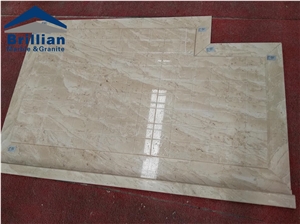 Oman Sohar Beige Marble Shower Trays,Oman Beige Marble Shower Base,Victoria Beige Marble Bathroom Shower Tiles,Omani Marfil Marble Shower Trays,Sqaure Shower Trays,Shower Pannel,Tub Surround Shower