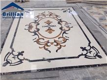 Ottoman Beige Marble Medallions,Laminated Marble Waterjet Medallions,Ultraman Beige Marble Patterns,Altman Beige Marble Tiles,Marble Waterjet Medallions,Marble Floor Medallions,Square Medallions,Cheap
