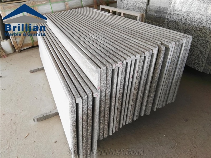 Peach Red Granite Kitchen Countertops,Chinese Granite Kitchen Worktops,Cheach Granite Kitchen Countertops,Polished Granite Kitchen Island Tops,Laminated Countertops,Bullnosed Granite Countertops