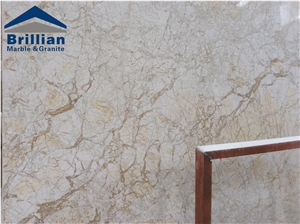 Picasso Gold Marble Slabs,Picasso Golden Marble Tiles,Golden Picasso Marble Slabs & Tiles,Turkey Marble Slabs,Natural Building Stone Flooring/Feature Wall,Interior Paving,Cladding,Decoration