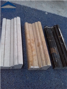Portoro Gold Marble Mouldings,Black Gold Marble Skirtings,Nero Portoro Marble Border Tiles/Portoro Extra Marble Trim/Ogee Marble Moldings/Bullnose Polished Marble Moldings