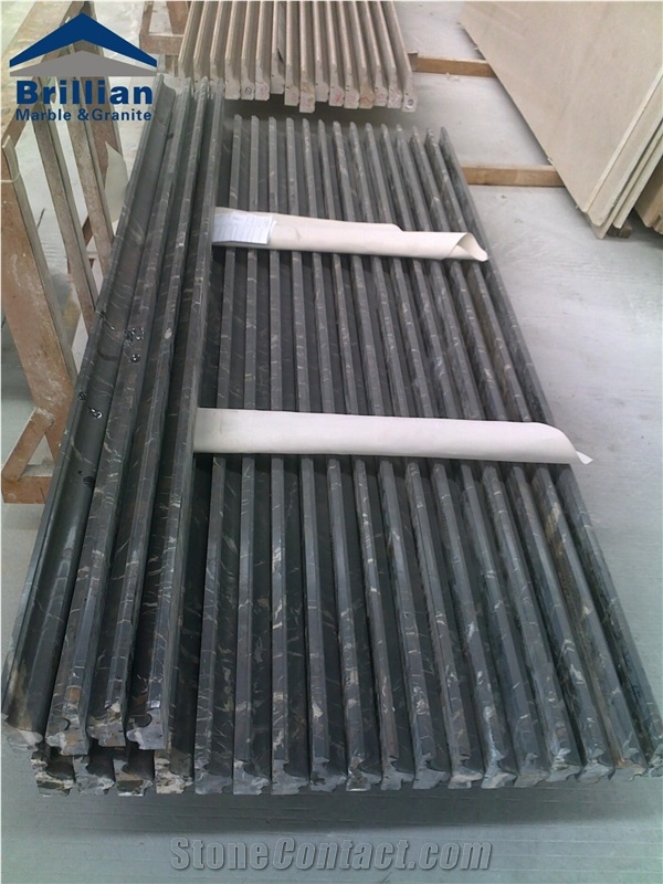 Portoro Marble Border Lines/Versailles Gold Marble Moldings,Royal Portoro Marble Trim,King Gold Marble Rope Moldings/Marble Border/Bullnosed Moldings/Polished Marble Skirting