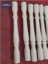 Ultraman Beige Marble Staircase Rails,Ottoman Beige Marble Balustrade Railings,Beige Marble Handrail,China Supplier Of Balusters,Marble Kingpost,Handrail,Balcony Raillings,Carved Raillings,Balustrades
