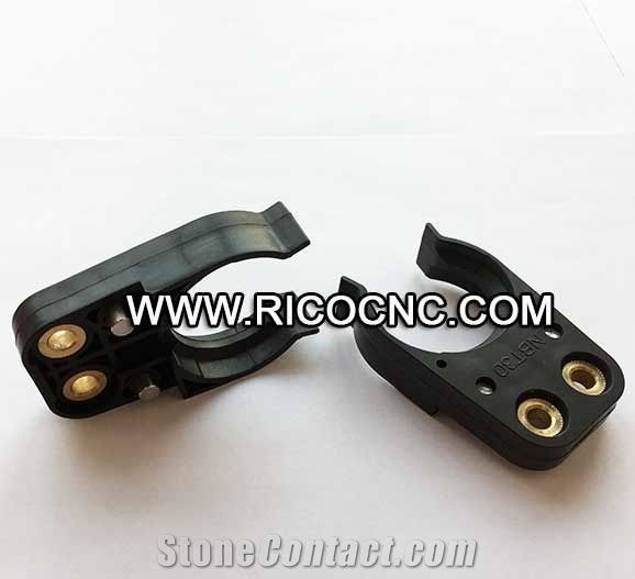Black Bt30 Tool Clips, Cnc Router Forks, Bt Tool Holder Fingers, Plastic Holding Tools Magazine Holder