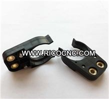 Black Bt30 Tool Clips, Cnc Router Forks, Bt Tool Holder Fingers, Plastic Holding Tools Magazine Holder
