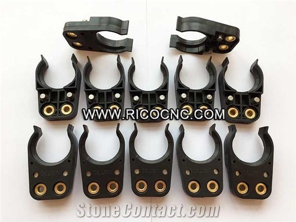 Black Bt30 Tool Clips, Cnc Router Forks, Bt Tool Holder Fingers, Plastic Holding Tools Magazine Holder