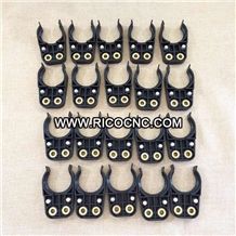 Black Bt30 Tool Clips, Cnc Router Forks, Bt Tool Holder Fingers, Plastic Holding Tools Magazine Holder