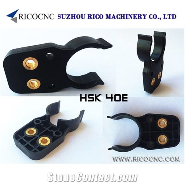 Black Hsk40e Tool Holder Forks, Plastic Hsk Tool Clips ,Cnc Tool Grippers, Cnc Tool Forks for Hsk40e