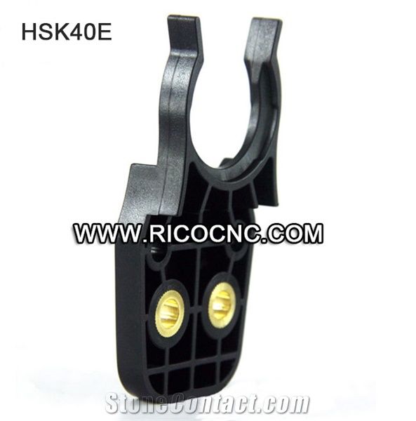 Black Hsk40e Tool Holder Forks, Plastic Hsk Tool Clips ,Cnc Tool Grippers, Cnc Tool Forks for Hsk40e