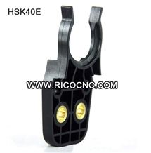 Black Hsk40e Tool Holder Forks, Plastic Hsk Tool Clips ,Cnc Tool Grippers, Cnc Tool Forks for Hsk40e